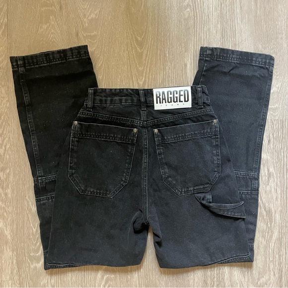 The Ragged Priest Black Cargo Jeans - Picture 7 of 7